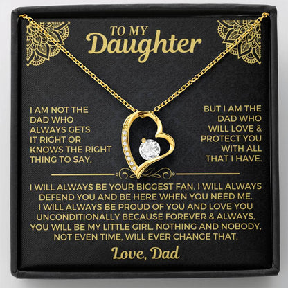 To My Daughter - Love Dad - Beautiful Gift Set